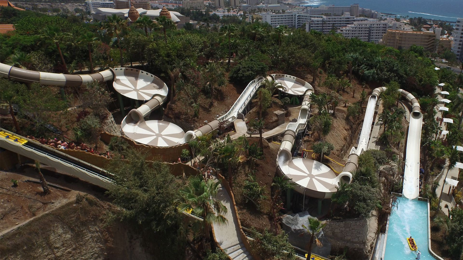 RocketBLAST and FlyingSAUCER at Siam Water Park