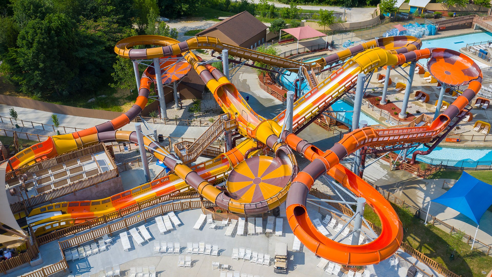 ProSlide - Holiday World lance sa première montagne russe aquatique :  Cheetah Chase