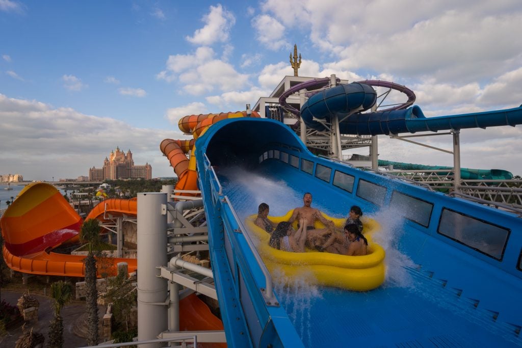 atlantis water park slides