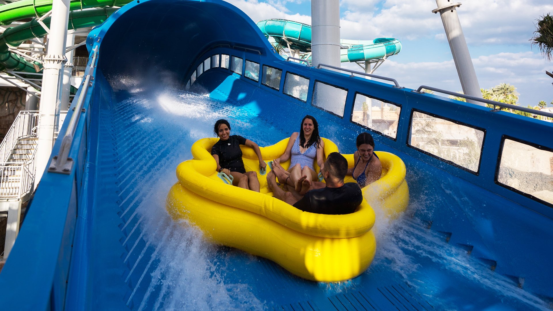 atlantis water park slides