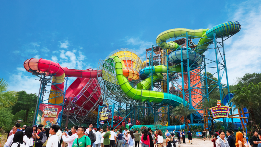 Chimelong Water Park designed and engineered by ProSlide
