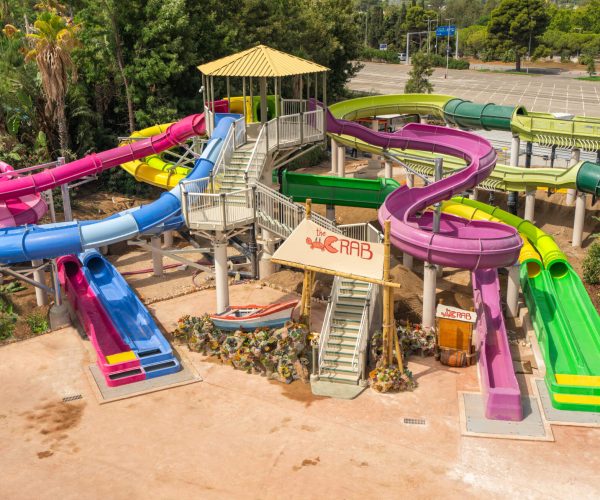 kidzadventure tower with hive 6 at coral bay portaventura