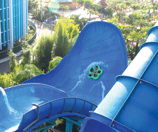 Volcano Bay Double TornadoWAVE